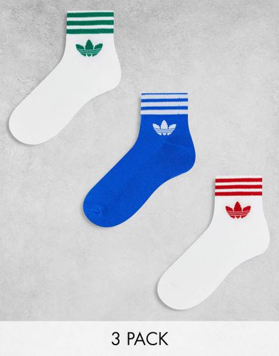 Lot de 3 paires de chaussettes - Couleurs historiques - Adidas Originals - Modalova