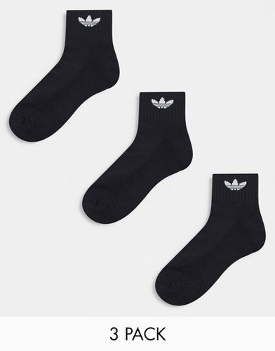 Lot de 3 paires de chaussettes mi-hautes - Adidas Originals - Modalova
