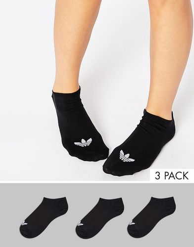 Lot de 3 paires de socquettes motif trèfle - adidas Originals - Modalova
