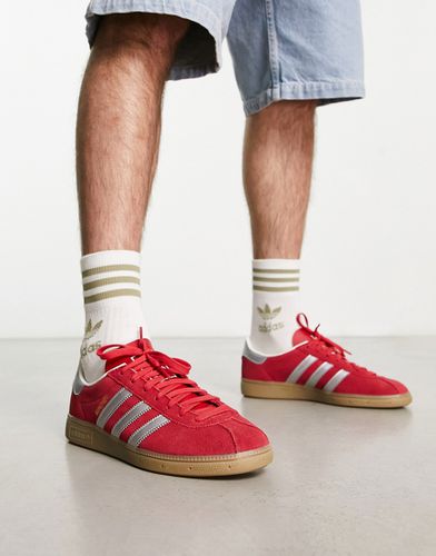 Munchen - Baskets avec semelle en caoutchouc - - RED - Adidas Originals - Modalova