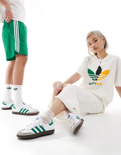 Samba OG - Baskets - Blanc et vert - Adidas Originals - Modalova