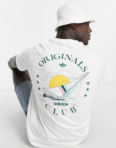 Sports Resort Sailing - T-shirt avec imprimé graphique au dos - Adidas Originals - Modalova