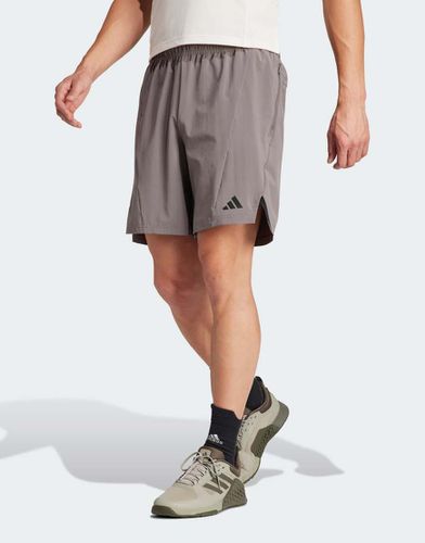 Adidas - Designed for Training Workout - Short - Marron - Adidas Performance - Modalova