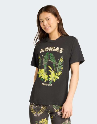 Adidas X FARM Rio - T-shirt  motif - Adidas Performance - Modalova