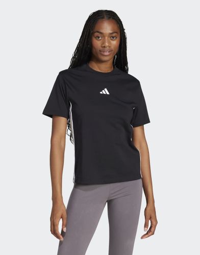 Essentials - T-shirt en coton  3 bandes - /blanc - Adidas Performance - Modalova