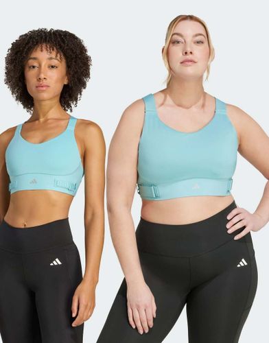 Fastimpact Luxe Run - Brassire  maintien renforc - Menthe - Adidas Performance - Modalova