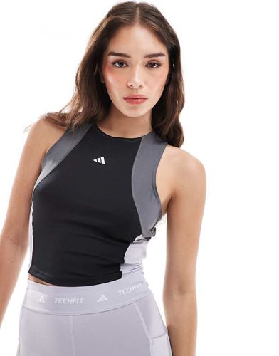 Techfit Colorblock - Débardeur de sport court - Adidas Performance - Modalova