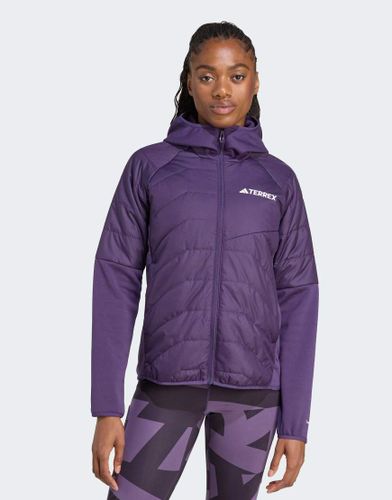 Terrex Multi Climawarm - Veste isolante hybride  capuche - Prune aurora - Adidas Performance - Modalova