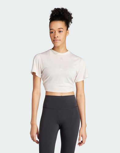 Yoga Studio - T-shirt croisé - Adidas Performance - Modalova