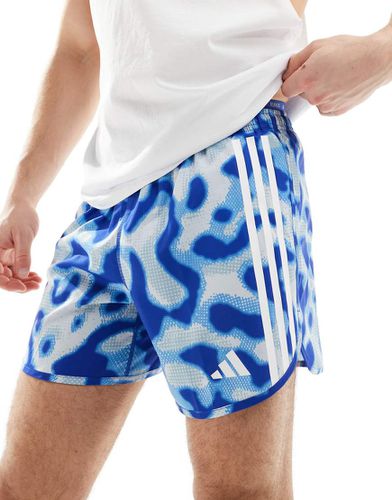 Adidas - Short de course à imprimé camouflage - Adidas Performance - Modalova