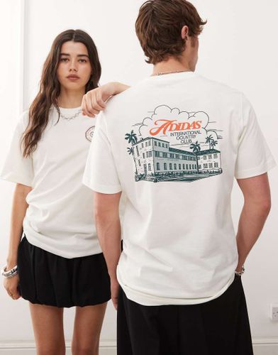 Adidas Sportswear - T-shirt  motif Country Club - Crme - Adidas Originals - Modalova