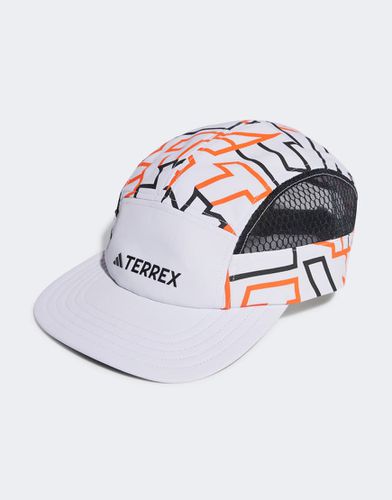 Adidas - Terrex - Heat.Rdy - Casquette imprimée à 5 empiècements - Blanc - Adidas Performance - Modalova