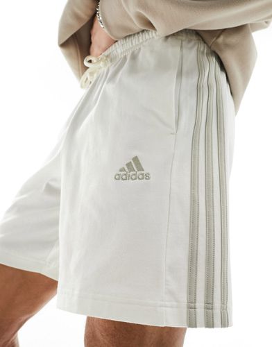 Adidas Training - Short en jersey à trois bandes - cassé - Adidas Performance - Modalova