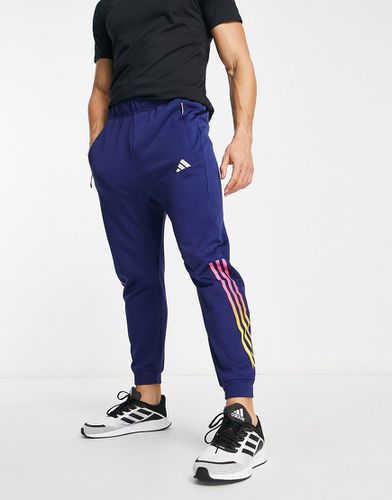 Adidas Training - Train Icons - Pantalon de jogging à 3 bandes effet dégradé - Adidas Performance - Modalova