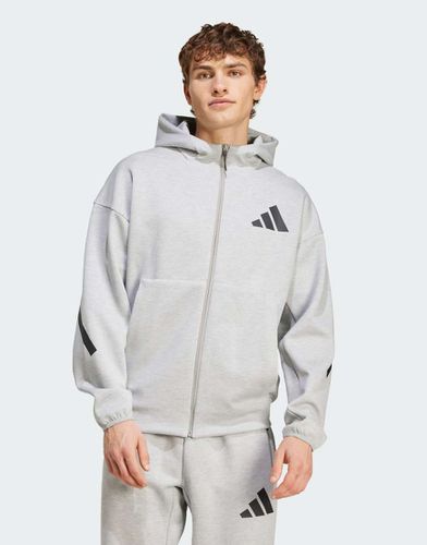 Adidas - Z.N.E - Veste de survêtement à capuche de qualité supérieure avec fermeture éclair - Adidas Performance - Modalova