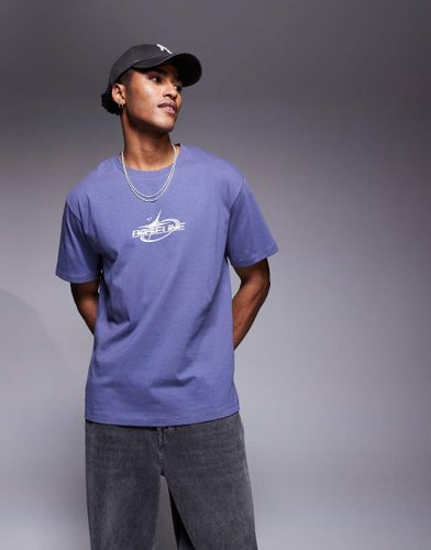 T-shirt oversize avec imprim au dos - fonc - Adpt - Modalova