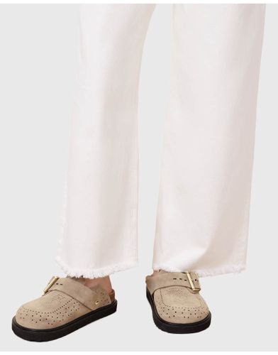 Skye - Mules en daim style western - Sable - Allsaints - Modalova