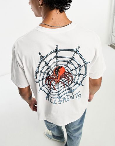 Spinner - T-shirt à motif - optique - Allsaints - Modalova
