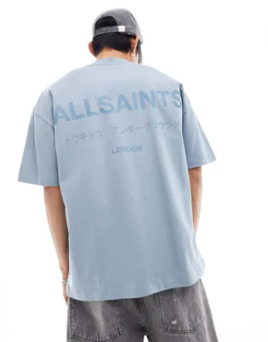 Underground - T-shirt oversize - Allsaints - Modalova