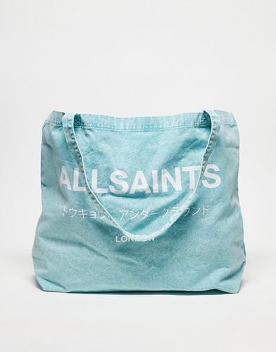 Underground - Tote bag unisexe - délavé - Allsaints - Modalova