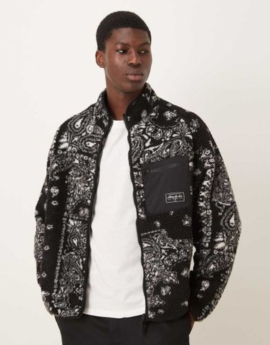 Fenta Perla - Veste en imitation peau de mouton  imprim cachemire - Alma De Ace - Modalova