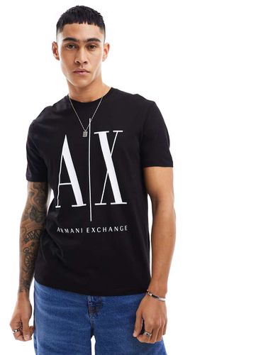 T-shirt à grand logo - /blanc - Armani Exchange - Modalova