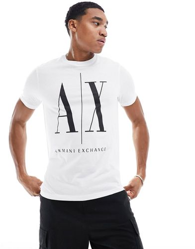 T-shirt à grand logo - /noir - Armani Exchange - Modalova