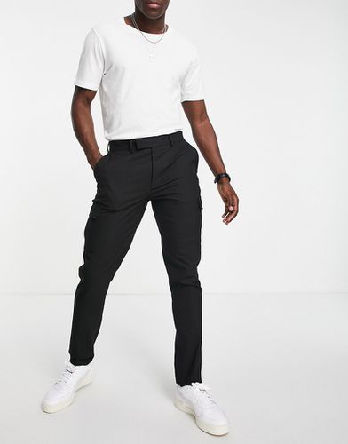 ASOS DESIGN - Pantalon habillé skinny avec poches cargo - Asos Design - Modalova