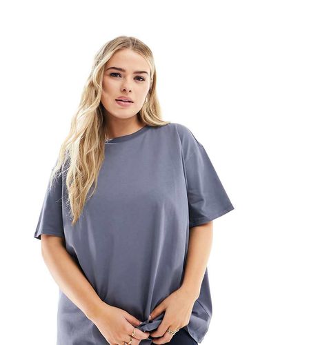 Curve - Icon - T-shirt oversize à séchage rapide - ardoise - Asos 4505 - Modalova