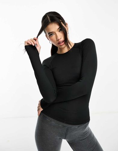 Icon - Top coupe slim à manches longues - Asos 4505 - Modalova