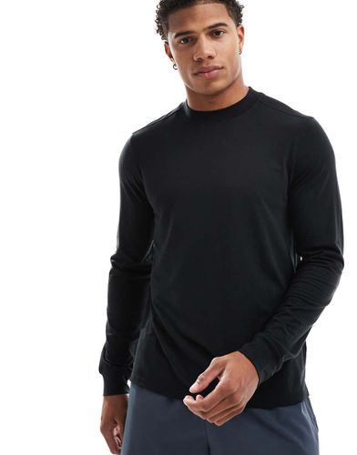 Icon - Top de sport à manches longues en jersey à séchage rapide - Asos 4505 - Modalova