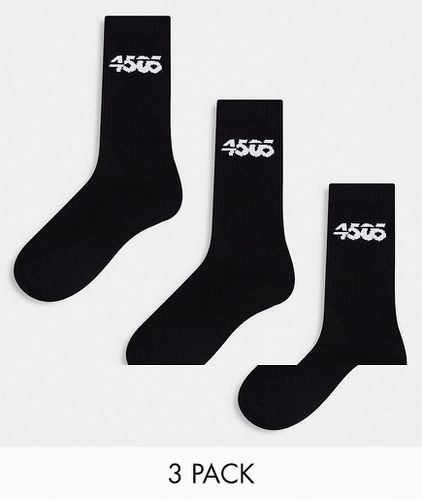 Lot de 3 paires de chaussettes de sport - Asos 4505 - Modalova