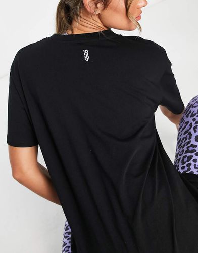 T-shirt oversize en coton à séchage rapide avec logo - Asos 4505 - Modalova