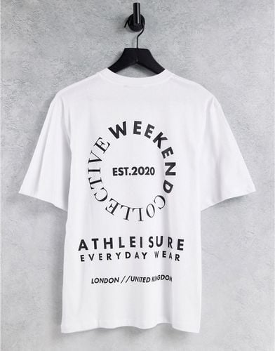 ASOS - Weekend Collective - T-shirt oversize avec grand imprimé au dos - ASOS Weekend Collective - Modalova