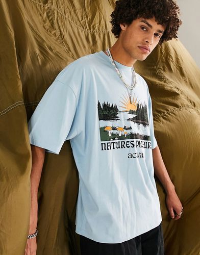 ASOS Actual - T-shirt oversize avec imprimé Natures sur le devant - Asos Design - Modalova