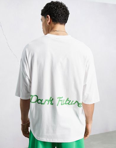 ASOS Dark Future - T-shirt oversize à logo bulle - ASOS DESIGN - Modalova
