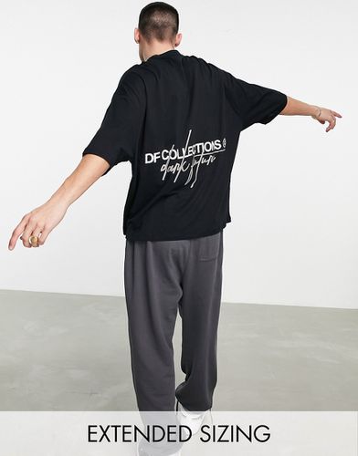ASOS Dark Future - T-shirt oversize avec logo imprimé au dos - ASOS DESIGN - Modalova