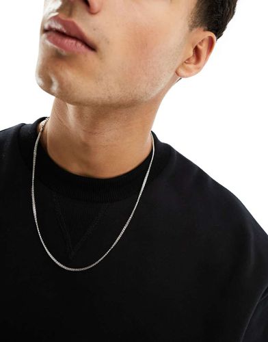 Collier chaîne en acier inoxydable imperméable - Asos Design - Modalova