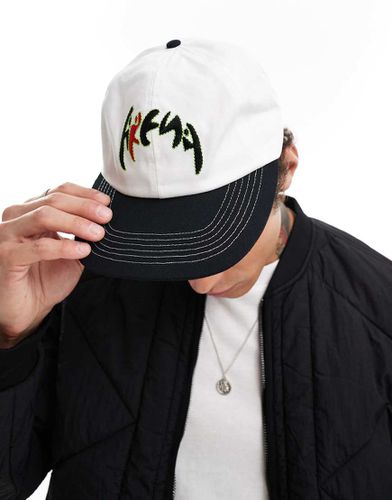 Casquette de baseball à broderie et couture contrastante - Asos Design - Modalova