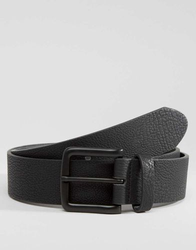 Ceinture large en imitation cuir avec boucle enduite - Asos Design - Modalova