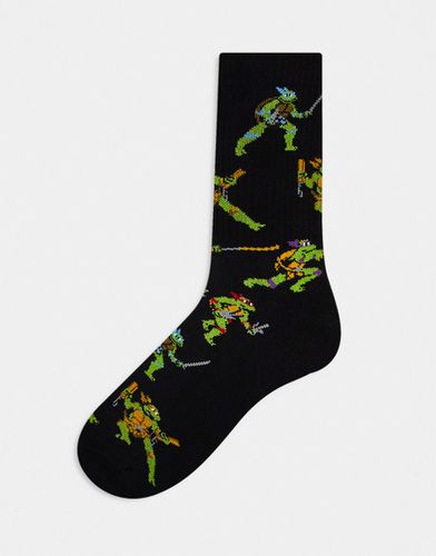 Chaussettes de sport avec motif Tortues Ninja - Asos Design - Modalova
