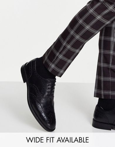Chaussures Oxford style richelieu en cuir - Asos Design - Modalova