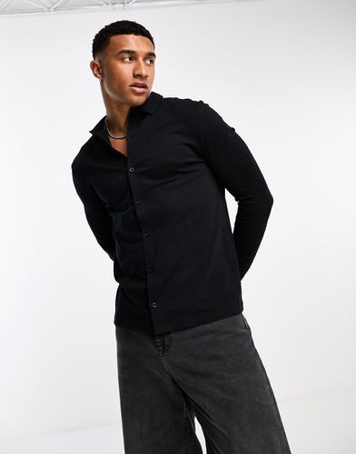 Chemise à manches longues en jersey - Asos Design - Modalova