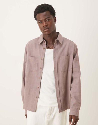 Chemise dcontracte  poches et manches longues - Asos Design - Modalova