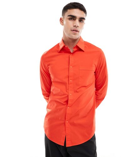 Chemise élégante avec col à larges revers - vif - Asos Design - Modalova