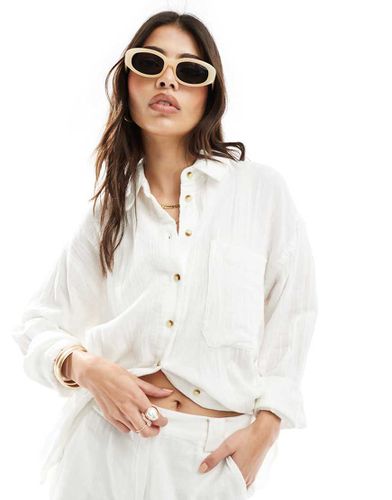 Chemise oversize en gaze - Asos Design - Modalova