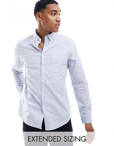 Chemise Oxford ajustée en fil teinté - Asos Design - Modalova