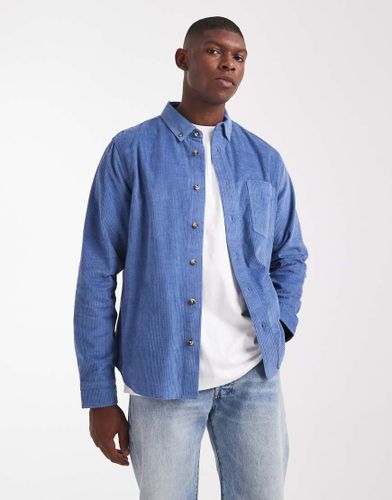 Chemise standard en velours ctel - cendr - Asos Design - Modalova