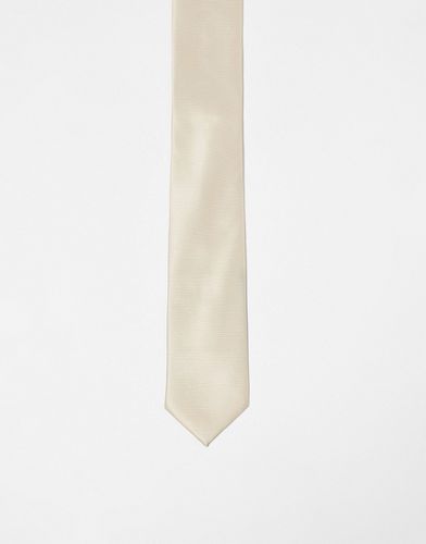 Cravate classique - Taupe - Asos Design - Modalova