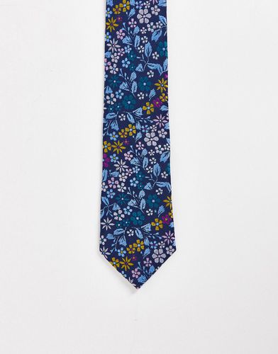 Cravate fine à petites fleurs - Asos Design - Modalova